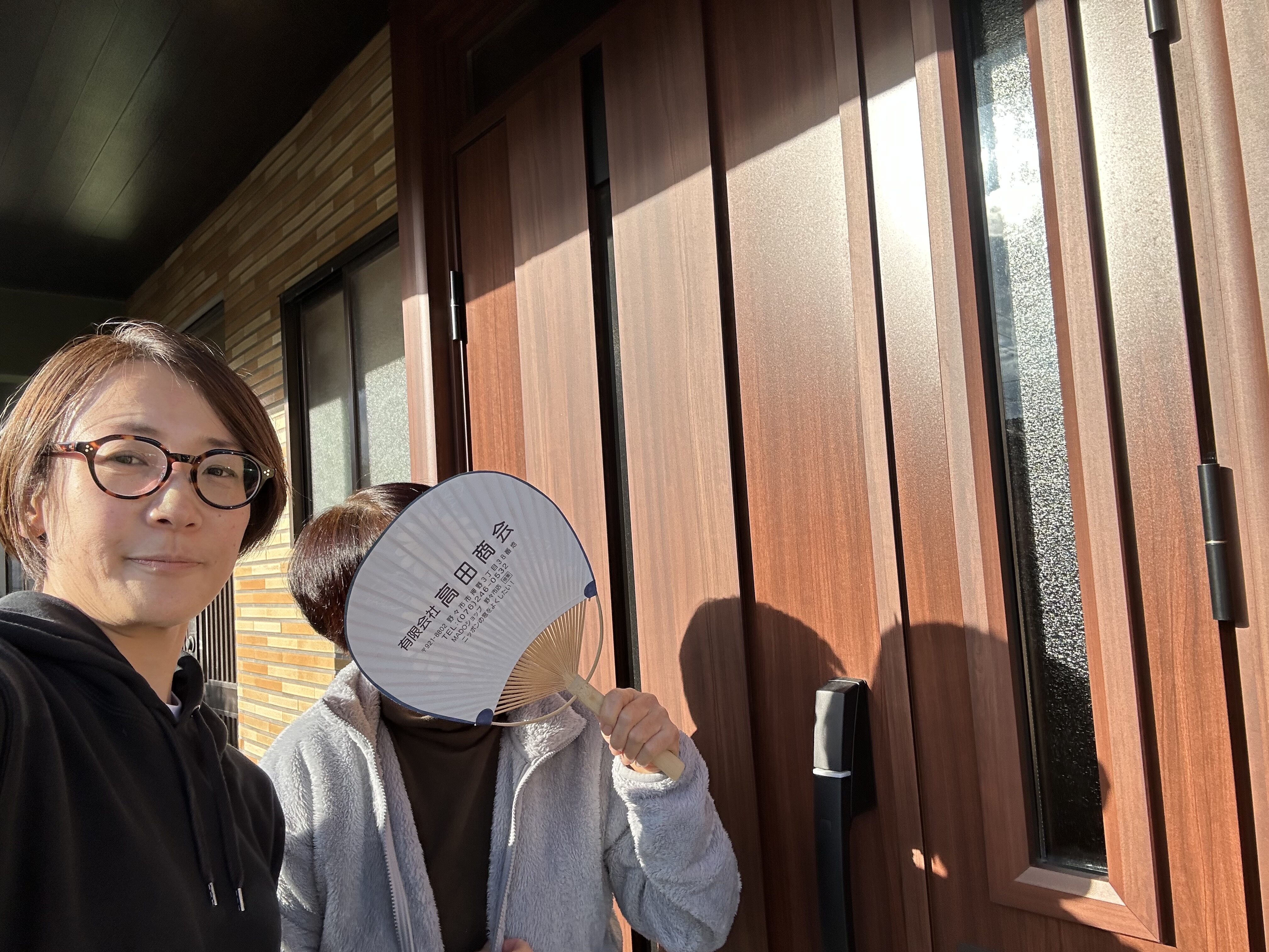 お客様と２ショット写真