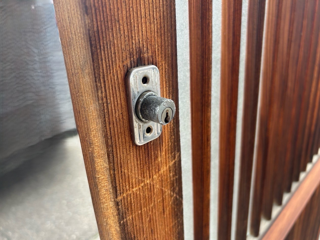 鍵交換Before写真