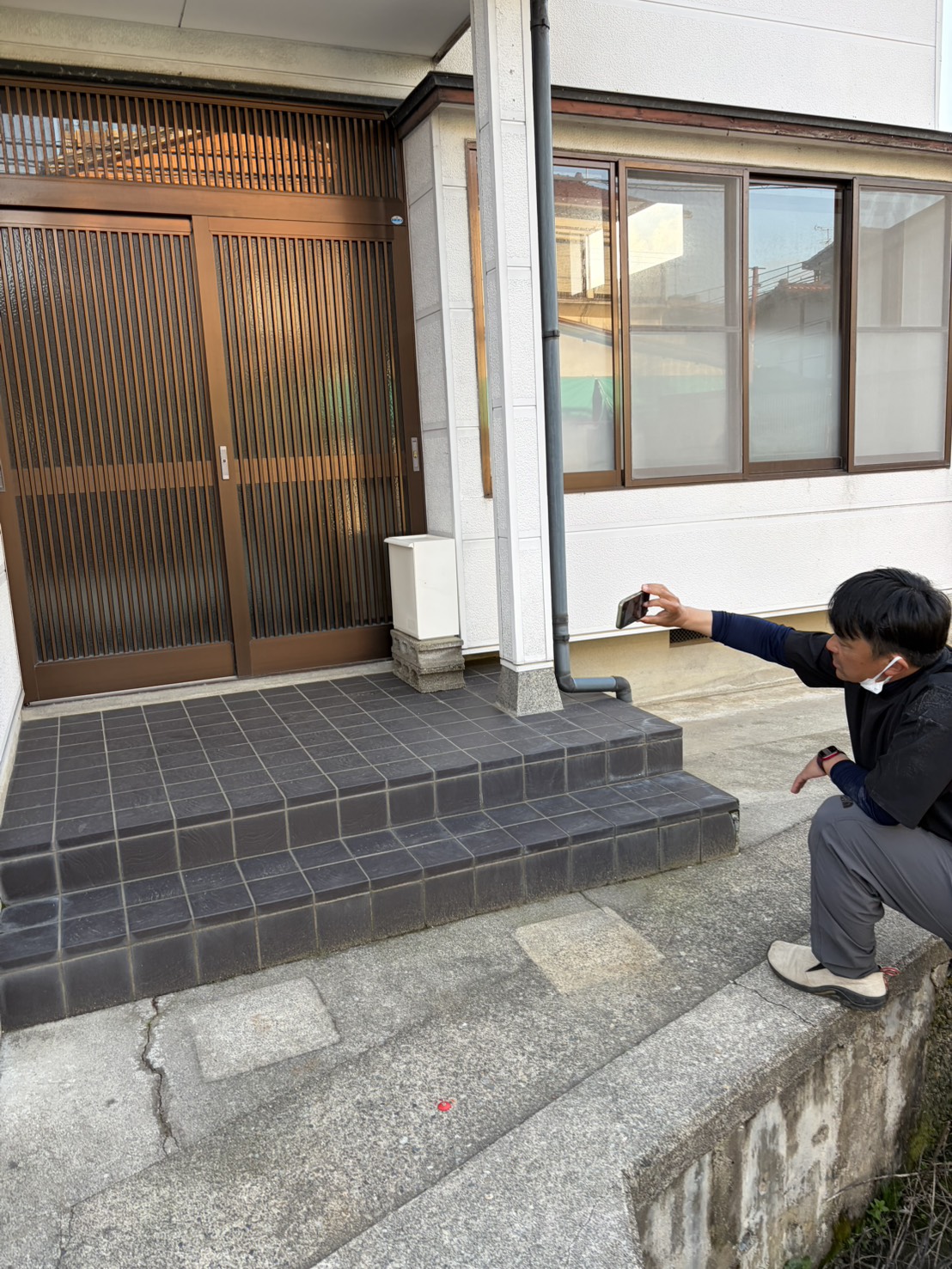 M様邸玄関ドアリモ現調写真