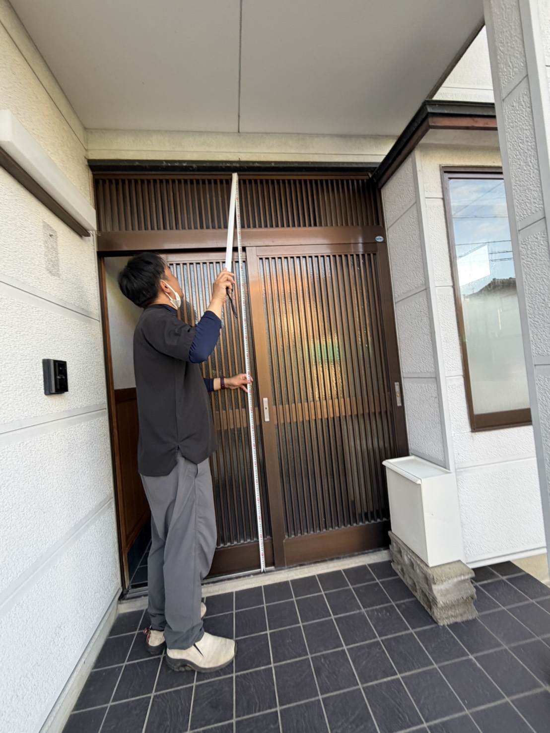 m様邸ドアリモ現調写真