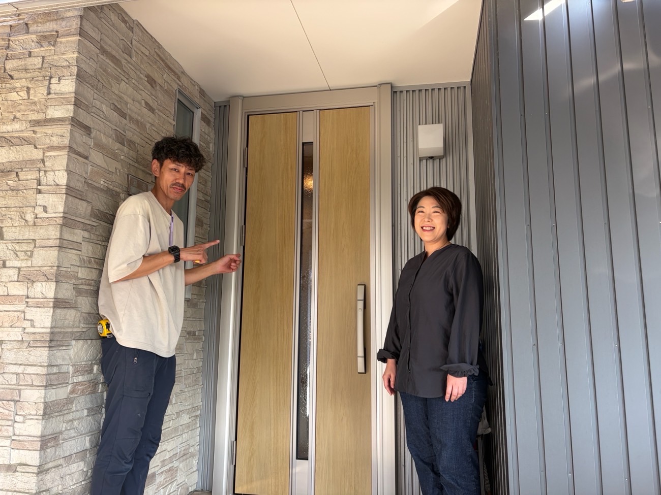 M様とツーショット
