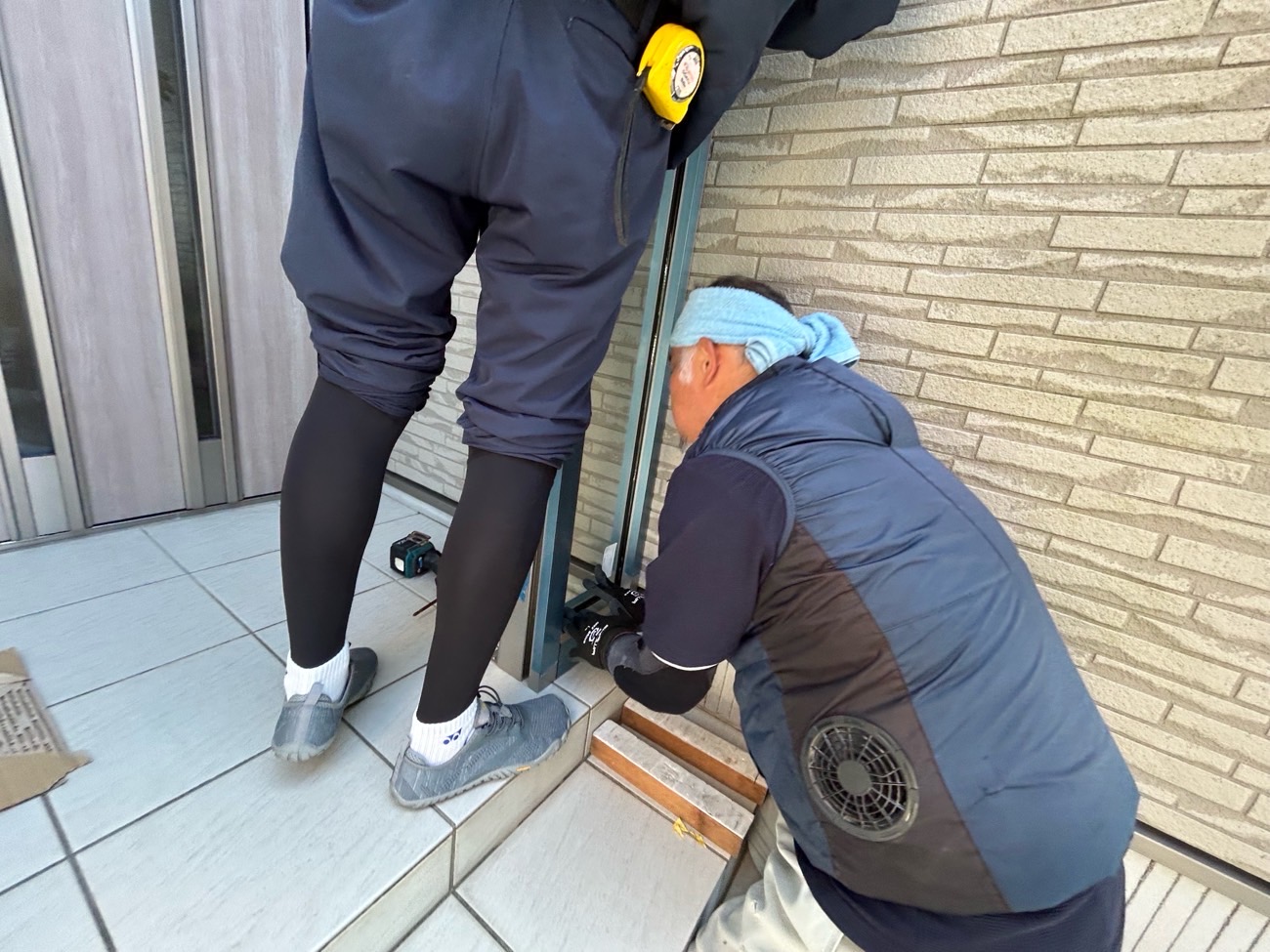 Y様邸風除室